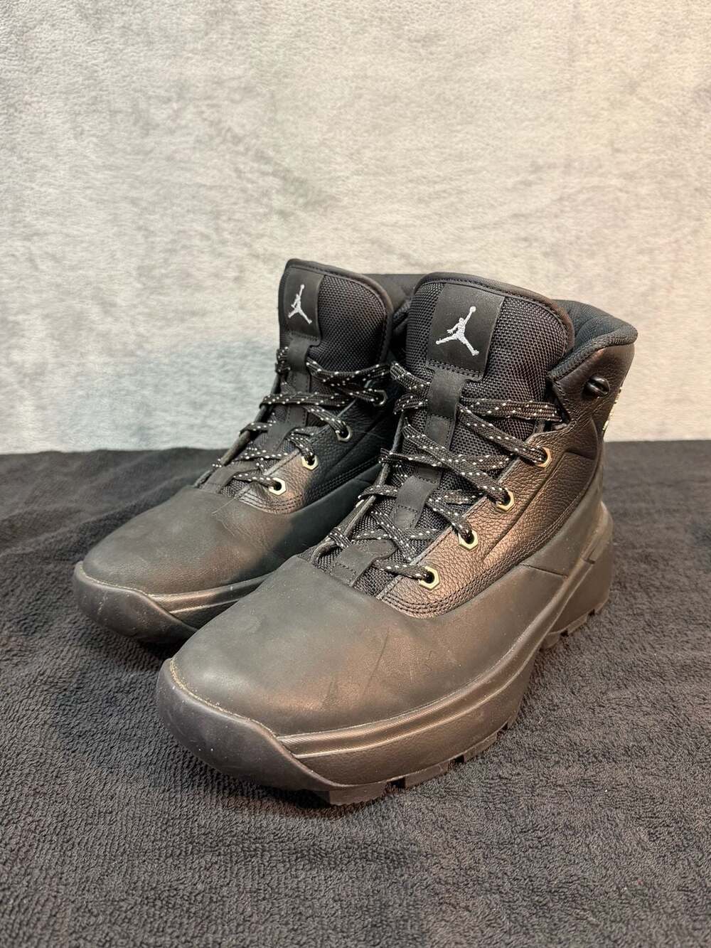 Men’s 11 Jordan City Boot Black Metallic Silver HV4580-001